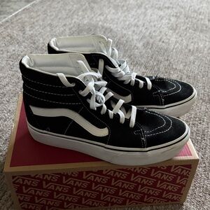 Vans Classic Black and White High-Tops